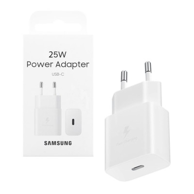 Samsung 25W USB-C Wall Adapter White (EP-T2510) Retail