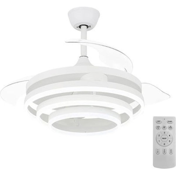 Powertech HLL-0112 Ceiling Fan White