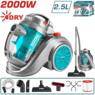 Total TVC20258 Vacuum Cleaner 2000W Grey