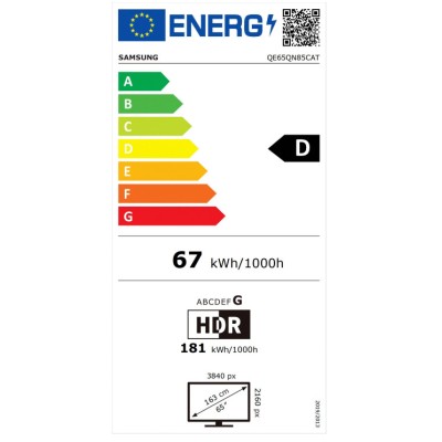 Samsung Smart Τηλεόραση Neo QLED 8K UHD QE65QN85C HDR 65" (2023)