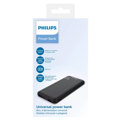 Philips DLP1810 Powerbank 10000mAh 37W Black