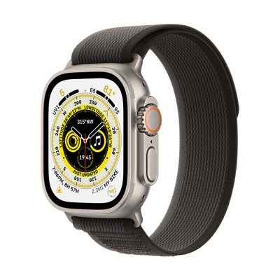 Apple Watch Ultra 2 LTE 49mm Alpine Loop Black/Grey Εκθεσιακό 100% Battery (02/12/24)