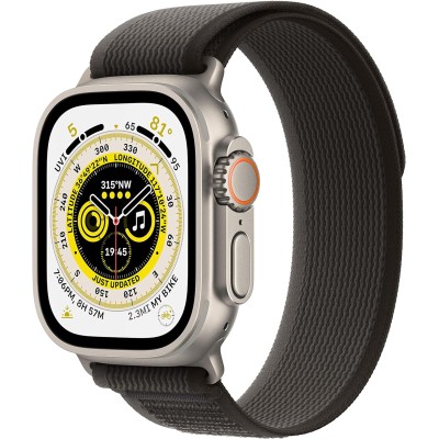 Apple Watch Ultra 2 LTE 49mm Trail Loop Black/Grey 100% Battery Εκθεσιακό 